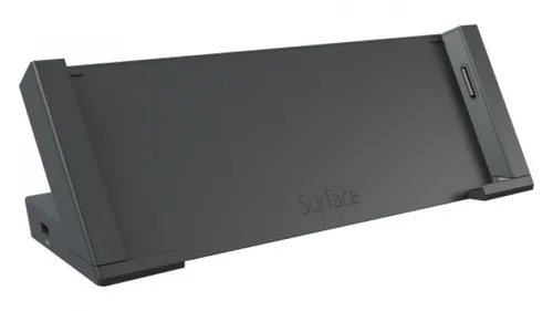 Microsoft Docking Station für Surface Pro 3 - Zubehör für Tablet PCs – Verwandeln Sie Ihr Surface Pro 3 in einen Desktop-PC mit 5 USB-Anschlüssen, Gigabit-Ethernet und HD-Display-Ausgang für effizientes Arbeiten.
