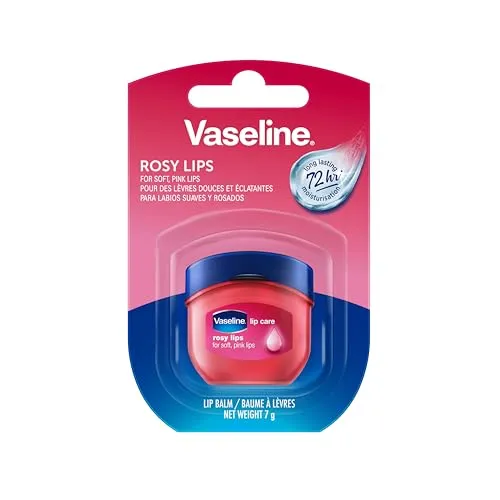 Vaseline Lip Therapy Rosy | Lippenbalsam für optimale Feuchtigkeit (7g) - Vaseline Lip Therapy Rosy bietet intensive Pflege für trockene Lippen. Mit langanhaltender Feuchtigkeit und einem zarten, natürlichen Glanz ist er ideal für die tägliche Anwendung.
