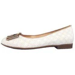 Ara Ballerina Ballerina in Weiß, Größe 39 EU - Elegante Ballerina in Weiß, Größe 39, mit hochwertigem Leder-Innenmaterial für hohen Tragekomfort. Ideal für stilvolle Anlässe und den täglichen Gebrauch.