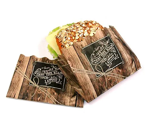 www.to-go-verpackungen.de Brötchentasche Enjoy Your Meal, 2.000 Stück, Wiederverwendbar, Pappe (Karton), Selbstklebend oder Schiebeverschluss, Polyethylen (PE), Bedruckt, Kochen