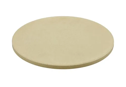 RÖSLE VARIO Pizzastein - Hochwertiger Cordierit Pizzastein für knusprige Pizza und Flammkuchen, ideal für Grill und Backofen, Durchmesser 30 cm