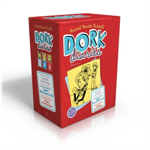 Dork Diaries Boxed Set (Books 4-6) - Belletristik: Komplettes Set der Bestseller Dork Diaries #4-#6, ideal für junge Leser, die Spaß und Abenteuer in einem dorktastischen Format lieben!