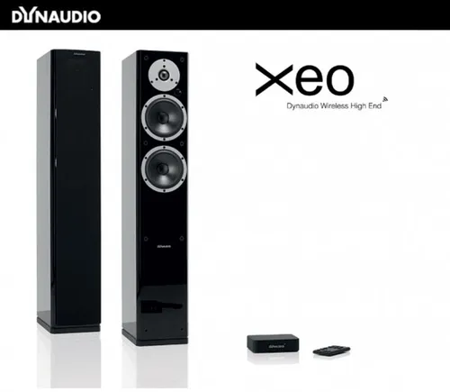 Dynaudio XEO 5 (N1) Schwarz HG - Kabelloser Aktivlautsprecher - Elegante Standlautsprecher in Schwarz, Bluetooth-fähig und kabellos für ein unvergleichliches Klangerlebnis in Ihrem Zuhause.