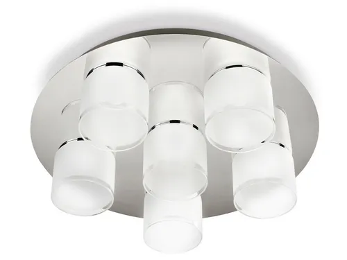 Philips InStyle Byzantin Deckenleuchte Lampe Chrom dimmbar LED 6 x 5W 2400 lumen