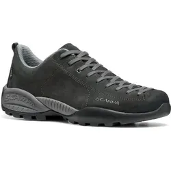 Scarpa Mojito GTX, Graphit, Größe 47 - Bequemer Lifestyle-Schuh - Der Scarpa Mojito GTX ist ein wasserdichter Lifestyle-Schuh, der durch seine individuelle Anpassung und das ausgeprägte Profil der Vibram® Sohle überzeugt. Ideal für Alltag und Reisen, bietet er Komfort und Trittsicherheit.
