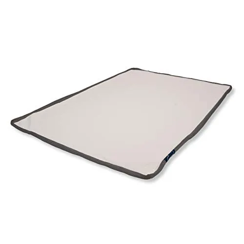 Genius eazzzy Topperbezug mit Reißverschluss 140 x 200 cm - Der waschbare Topperbezug sorgt für optimale Schlafhygiene. Mit praktischem Reißverschluss lässt er sich leicht abnehmen und bei bis zu 60°C waschen. Atmungsaktives Material für ein angenehmes Schlafklima.