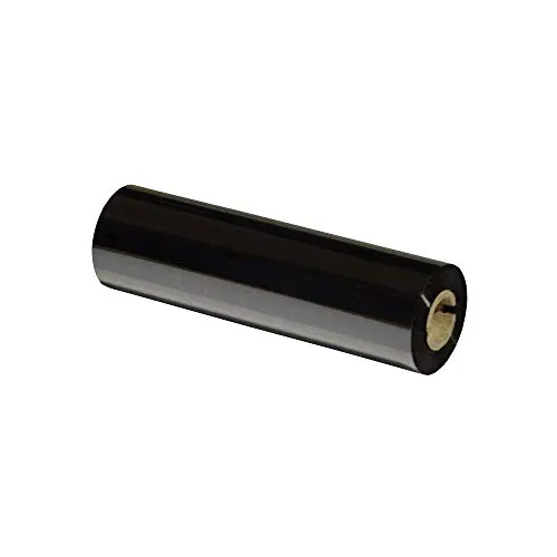Thermotransfer-Farbband, 110 mm x 74 m, Wachs/Harz, 1/2" Hülse, schwarz, außen, Hülsenlänge 110 mm