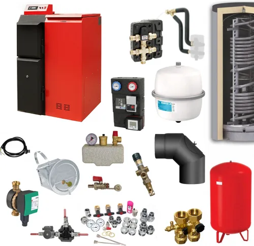 ThermoFlux Pelletkessel Pelling 25 ECO | 25 kW Komplettset 5 - Pelletheizung mit 25 kW, energiesparend und umweltfreundlich, ideal für effiziente Heizlösungen in Ihrem Zuhause.