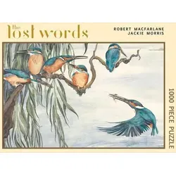 The Lost Words 1000 Piece Jigsaw Puzzle: Kingfisher