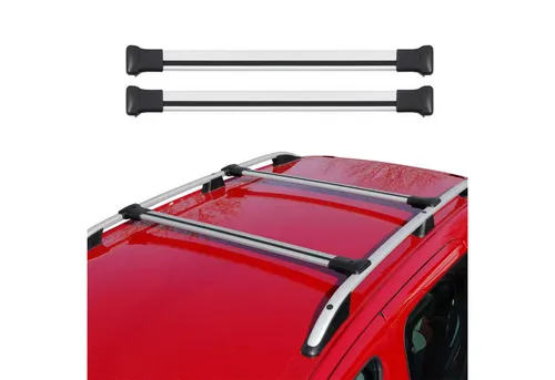 OMAC Dachträger Gepäckträger für Toyota RAV4 2016-2019 - Dachgepäckträger aus hochwertigem Aluminium, wasserbeständig und leicht abnehmbar. Ideal für Fahrräder, Skier und mehr. Perfekt für Abenteuerreisen!