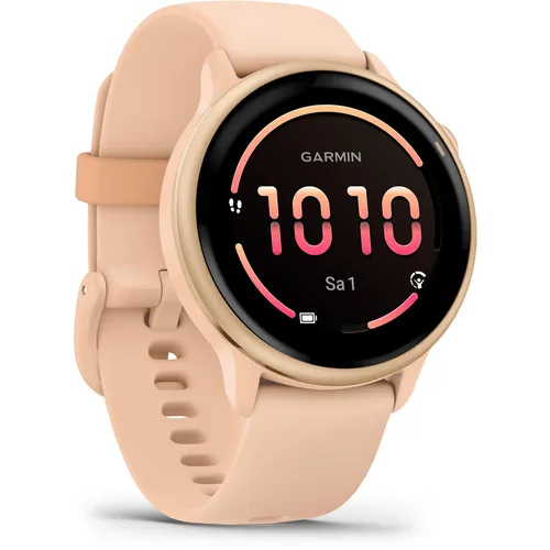 Garmin vivoactive 6 Pink Dawn - Smartwatch für Fitness-Tracking mit über 80 Sport-Apps, integriertem Schlafcoach und 24/7 Gesundheitsmonitoring für ein aktives und gesundes Leben.