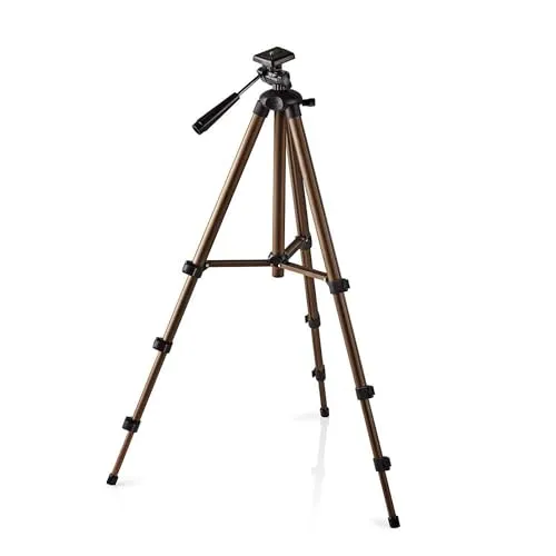 TronicXL 360° Kamerastativ Stativ DSLR Aluminium 130cm für Dreibein Canon Nikon Samsung Canyon Rollei Sony Benq Panasonic Slider lumix g Jede Kamera Universal Fotokamera Videostativ Photostativ