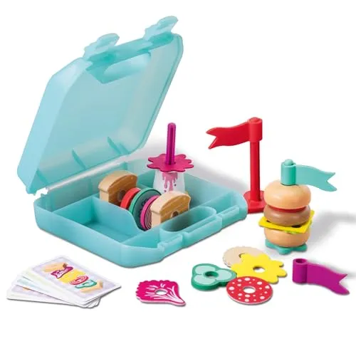 Ravensburger Play+ Steck- und Spiel-Set: Fingerfood - Gesellschaftsspiel für kreatives Pretend Play, fördert die Feinmotorik und macht Kinder spielerisch mit gesunder Ernährung vertraut.