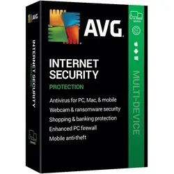 AVG Internet Security (10 Geräte - 2 Jahre) ESD - Zuverlässige Antiviren- und Sicherheitssoftware für 10 Geräte. Schützt umfassend vor Bedrohungen und sorgt für sicheres Surfen auf Windows, Mac und Android.