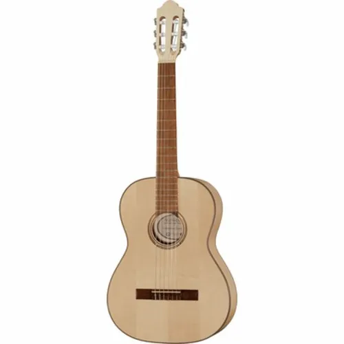 Gewa Silver 7/8 Maple B-Stock - Konzertgitarre - B-Stock Gewa Pro Natura Silver 7/8 Konzertgitarre, massive Fichtendecke und Ahornkorpus, ideal für junge Musiker ab 13 Jahren, inklusive Originalbesaitung von Hannabach.