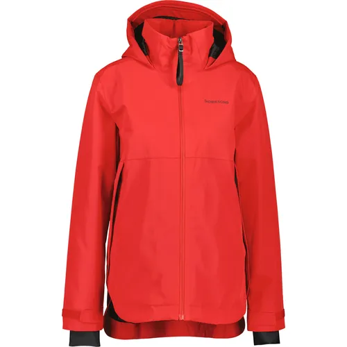 Didriksons Jennie Damen Jacke - Pomme Red, Größe 34 - Funktionsjacke für Alltag und Aktivitäten, atmungsaktiv und wasserdicht, mit praktischen Seitenschlitzen für Bewegungsfreiheit und umweltfreundlicher Solution Dye-Färbung.