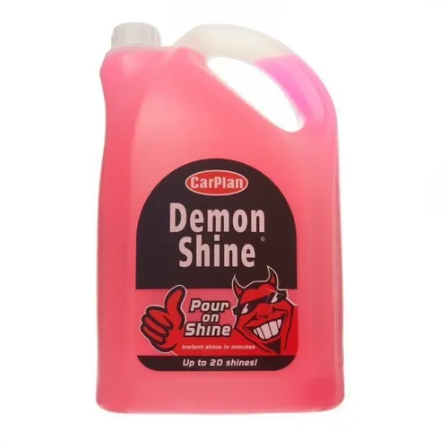 Carplan Demon Shine Spray On Shine Autowachs Politur Spray &amp; Wipe 5L 5 Liter