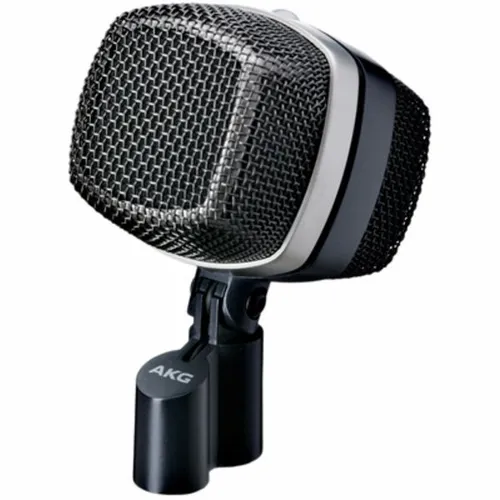 AKG D12 VR - Dynamisches Großmembran-Mikrofon für Bass-Drums - Mikrofon mit extradünner Membran für exzellente tiefe Frequenzen. Vier einstellbare Klangeinstellungen für optimale Abnahme von Bass-Drums und Bassinstrumenten.