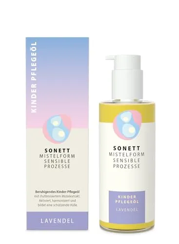 SONETT MISTELFORM SENSIBLE PROZESSE Kinder-Pflegeöl Lavendel, 145 ml