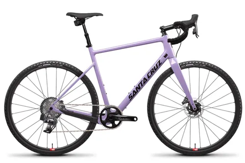 Santa Cruz Stigmata 3 CC 700c Force-1X AXS RSV - Lavender - 56 - Rennrad Gravelbike mit außergewöhnlichem Design, leicht und schnell für Rennradfahrer und Mountainbiker, die Spaß und Performance suchen.