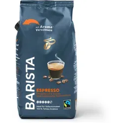 Tchibo Barista Espresso 1000g - 3 x Kaffeebohnen - Hochwertige Kaffeebohnen für Espresso-Liebhaber, kräftiger Geschmack und perfekte Crema für ein unvergessliches Kaffeeerlebnis.