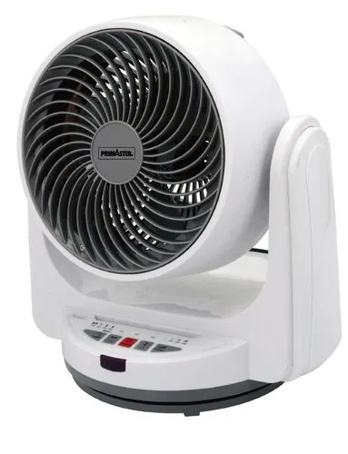 Primaster Tischventilator Turbo 45 W - 3 Stufen & Timer - Stand- & Tischventilatoren: Leistungsstarker Ventilator mit 45 W, 24 cm Durchmesser, 3 Geschwindigkeitsstufen und Timer für individuellen Komfort.