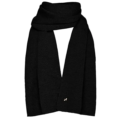 NYTTED® Merino Schal aus 100% feinster Merinowolle - Made in Germany - Modeschals, nachhaltig und stilvoll – der NYTTED Merino Schal überzeugt mit höchster Qualität und einem abnehmbaren Logo-Pin für individuelles Design.