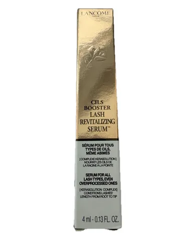 Lancôme Cils Booster Lash Activating Serum 4 ml - Wimpernpflege für revitalisierte und dichtere Wimpern. Das Serum repariert und stärkt die Wimpern von der Wurzel bis zur Spitze, ideal für volle und lange Wimpern.
