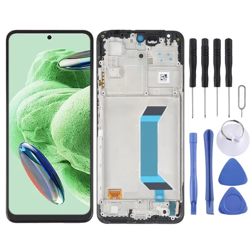 Xiaomi Poco X5 5G / Redmi Note 12 5G Display LCD Einheit - Handy-Komponenten & -Teile, Full OLED LCD mit Rahmen und Werkzeug für einfache Installation und höchste Qualität.