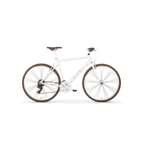 MBM Crossbike LIFE 28“ – Leicht und robust - Fahrräder mit 21-Gang Kettenschaltung, V-Brakes und 36-Speichen Systemlaufrädern für ein sicheres Fahrgefühl auf jedem Terrain.