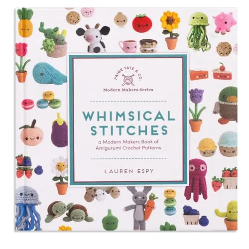 Whimsical Stitches: Amigurumi Crochet Patterns für kreative Köpfe - Bücher für Handarbeit, bietet inspirierende und moderne Amigurumi-Anleitungen für kreative Häkelprojekte.