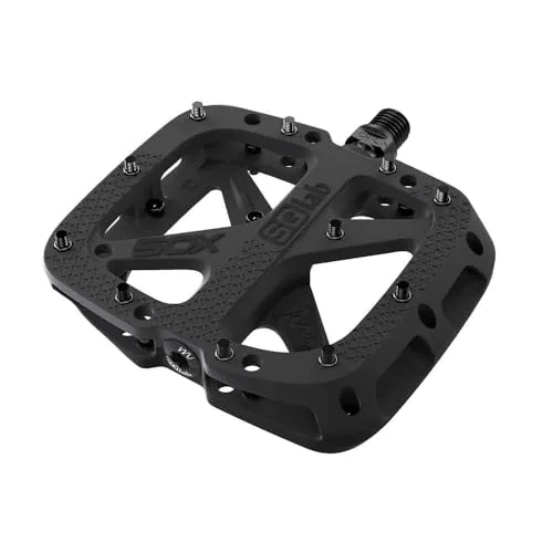 SQlab Pedale 5OX short (-5 mm) - Fahrradpedale aus hochwertigem Kunststoff, leicht und robust. Ideal für eine natürliche Fußstellung und hohe Belastungen, perfekt für anspruchsvolle Mountainbiker.