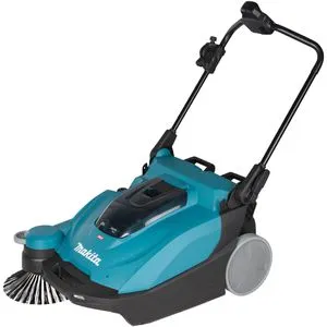 Makita VS001GZ Akku-Kehrsaugmaschine 40V max. – Leistungsstark und handlich - Kehrmaschinen für effizientes Reinigen, nimmt kleine und große Schmutzpartikel auf und bietet exzellente Handlichkeit durch leichtes Design.
