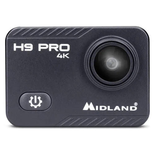 Midland H9 Pro WiFi Action Kamera, C1518, Ultra HD 4K - Action-Cam mit beeindruckender Ultra HD 4K Auflösung, ideal für Abenteuer und Sport, langlebig und robust für jedes Wetter.