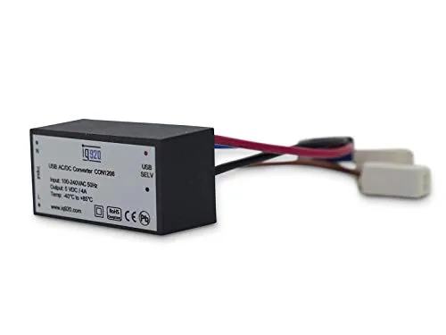 iq920 USB Unterputz Netzteil 4A, zur Stromversorgung von Tablet Buchse UP CON1206