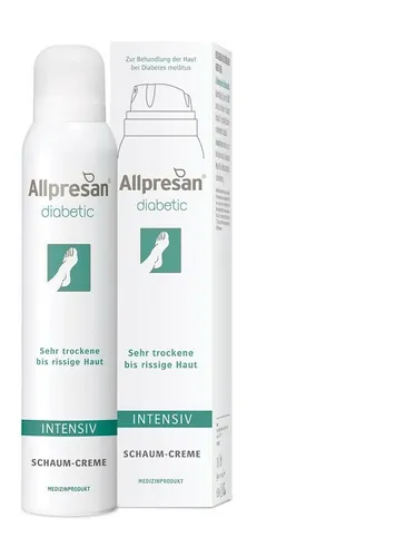 Allpresan diabetic Intensiv Schaum-Creme