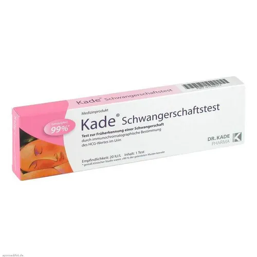 Kade Schwangerschaftstest Test Inhalt: 1 St