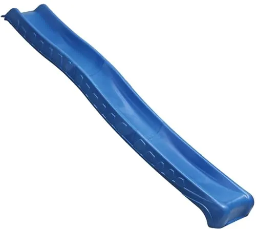 Kbt Rutsche Rocli 2,8 m - Lange Rutsche für den Garten, ideal für Spielspaß im Freien. Hergestellt aus robustem HDPE-Material, bietet sie Sicherheit und Stabilität. Maße: 287 x 48 x 30 cm.