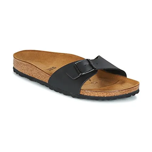 Birkenstock Madrid Sandalen Damen in black, Größe 37 FS 2025
