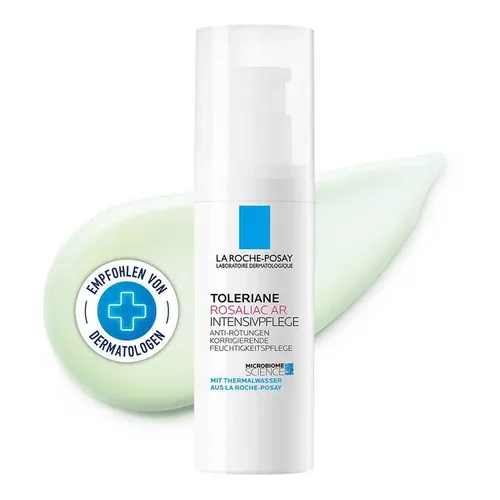 La Roche Posay Toleriane Rosaliac AR Intensivpflege 40 ML - Medizinische Körperpflege für empfindliche Haut, mildert Rötungen und pflegt mit innovativer Formel, die das Mikrobiom unterstützt und Juckreiz lindert.