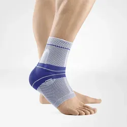 Bauerfeind MalleoTrain Links Titan Gr. 6 - Bandagen für Sprunggelenke, mit zwei Pelotten für gezielte Druckmassage, atmungsaktiv und stabilisierend – ideal bei Arthrose oder Verletzungen.