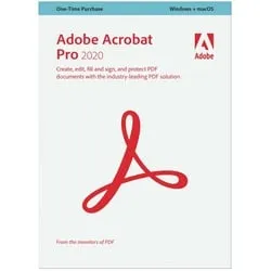 Adobe Acrobat Pro 2020 Upgrade TLP Win Mac - Die ultimative PDF-Lösung für effizientes Dokumentenmanagement und einfache Erstellung sowie Bearbeitung von PDF-Dokumenten