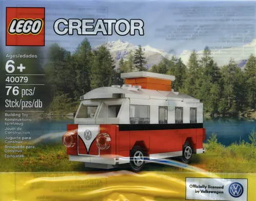 LEGO® Creator 40079 Mini VW T1 Camper Van NEU FOLIE!  NEW IN POLYBAG 76 pieces !