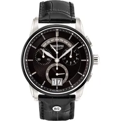 Bruno Söhnle Glashütte GRANDIOSO Herrenuhr 17-73117-741 - Armbanduhr für Herren mit elegantem Chronographen, Saphirglas und 100 m Wasserbeständigkeit – ideal für stilbewusste Männer.