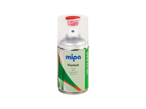 Mipa 2K-Klarlackspray hochglänzend 250ml inkl. Härter - Farben & Lacke: Hochglänzender 2K-Klarlack für perfekte 2-Schicht-Lackierungen, schnell trocknend und extrem widerstandsfähig gegen Witterung und Chemikalien.