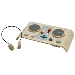 Plantoys DJ Mischpult bunt - Entdeckerspielzeug - Buntes DJ Mischpult für kreative Spielstunden, fördert die Musikalität und Motorik von Kindern ab 3 Jahren.