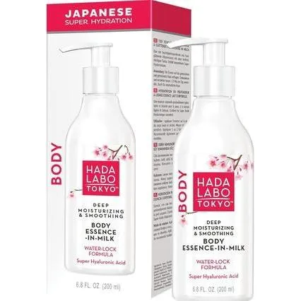 Hada Labo Tokyo Body Milk Intensive Moisture for Radiantly Beautiful Skin 200ml (Körperlotion, 200 ml) (57382005)