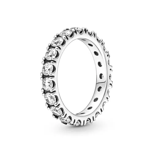 PANDORA Ring Timeless "funkelnde Reihe" silber, Zirkonia 190050C01 58