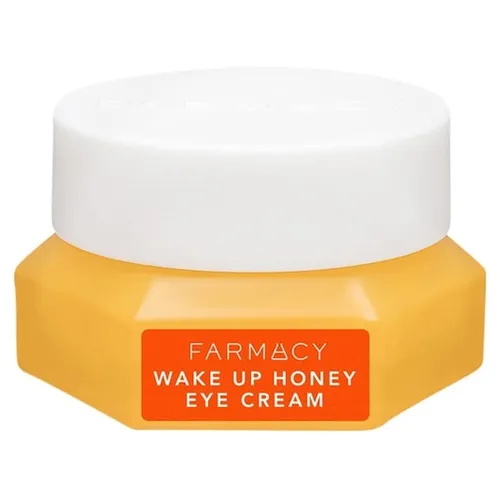 Farmacy Beauty Wake Up Honey Eye Cream 15 ml - Augenpflege mit Sheabutter, Koffein und Honig-Extrakten, revitalisiert müde Augen und sorgt für eine straffe, hydratisierte Haut.
