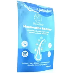 Shiny Hair Haarwuchs Booster 30 Kapseln – Für Haarpflege und Schönheit - Produktart: Haarpflege-Kombination, 100% natürliche Inhaltsstoffe, vegan, für alle Haartypen geeignet. Tägliche Einnahme für eine optimale Unterstützung der Haarstruktur.